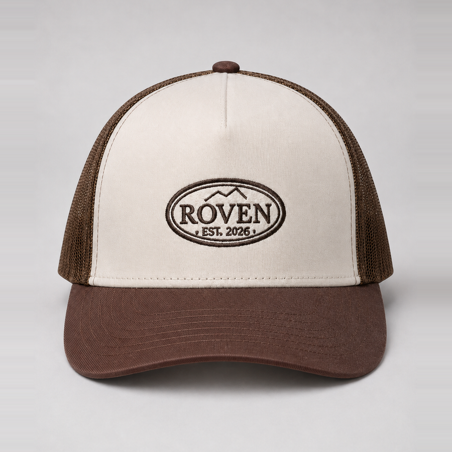 ROVEN Cap – braun – getragen